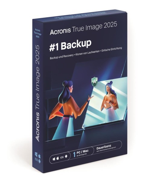 Acronis True Image 2021 Premium | 1 TB Cloud | 1 jaar